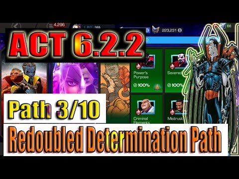 Act 6.2.2 Path 3/10 (Redoubled Determination/Agg:;Armor) - Marvel Contest of Champions