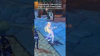 I made more Lohen skit that was stuck in my head after doing his witch quest #genshinimpact #shorts