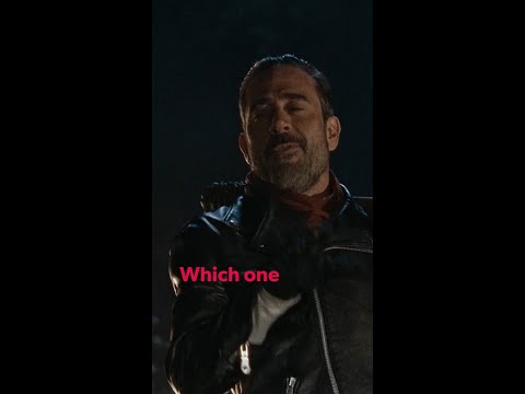 Negan's terrifying first speech to Rick and the crew | The Walking Dead | BINGE