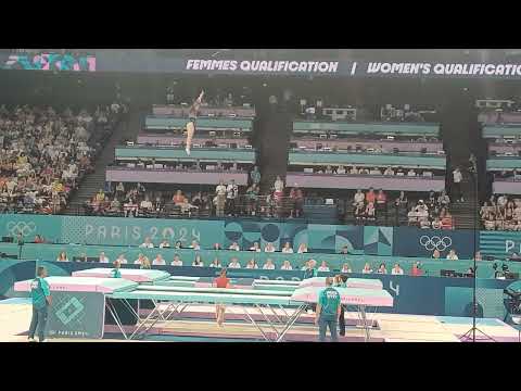 Methot Sophiane CAN Women's Trampoline Qualification 1st Routine 2024 Paris Olympics