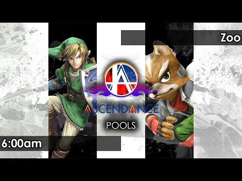 Smash 4: SMT | 6:00am (Link) V Zoo (Fox/DK) - Ascendance 52 Tournament SSB4