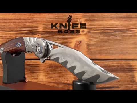 KnifeBoss lovecký zavírací nůž Hunter triple steel SKD11