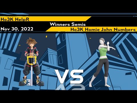 [Smash Ultimate] Ho3K | HelpR vs Ho3K | John Numbers - Xeno269 (W.Semis)