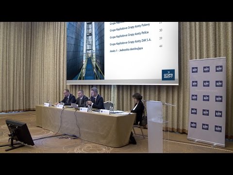 Prezentacja wyników finansowych Grupy Azoty S.A. za III kwartał 2014 - zdjęcie