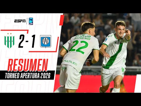 AGÓNICA REMONTADA DEL TALADRO PARA SUMAR SU PRIMER TRIUNFO | Banfield 2-1 Estudiantes RC | RESUMEN