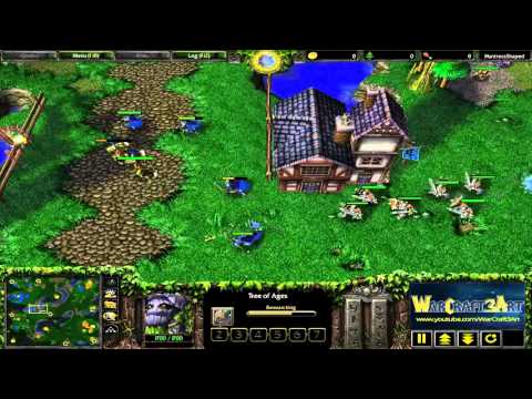 Romantic(HU) vs Sini(NE) - Game 1 - WarCraft 3 Frozen Throne - RN1986