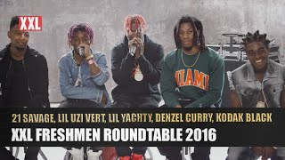 Lil Uzi Vert, Lil Yachty, Kodak Black, 21 Savage & Denzel Curry's 2016 XXL Freshmen Interview