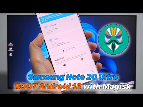 ROOT Samsung Note 20 Ultra Android 13 with Magisk