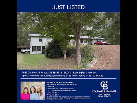 17959 Old Highway 25, Fulton, MS 38843 - Home for Sale