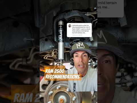 #ramtrucks recommendations for light trail and towing stability #foxshocks #towing