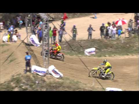 Kevin Strijbos vs Steven Frossard MXGP of Spain 2015 - motocross