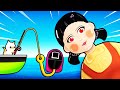 Catching Every SQUID GAME SHARK (Cat Goes Fishing)