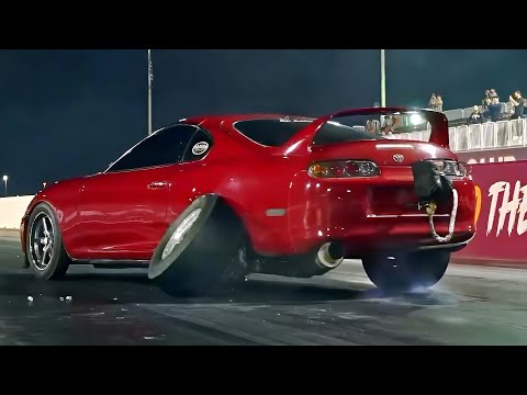 1 HOUR - JDM Cars Drag Racing Compilation: 3000 hp Supra, 8 Rotor RX7, Fastest GTR R32 and MORE..