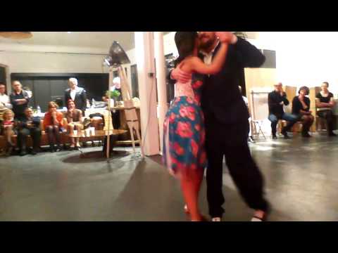 Candela Ramos y Adrian luppi 3/4 Milonga "Emotion à "l'Atelier - Colmar