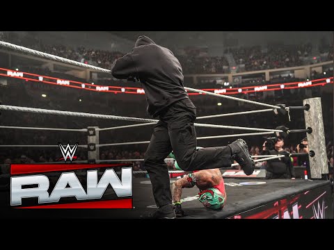 The masked assailant helps Logan Paul defeat Rey Mysterio: Raw highlights Dec. 15, 2025
