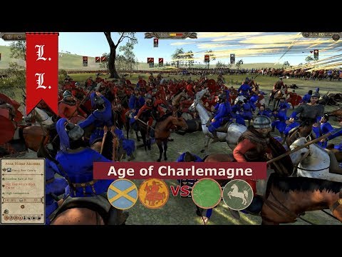 Attila total war - Age of Charlemagne - 2vs2 The Royal Thegns  (#8)