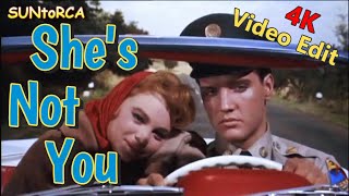Elvis Presley - She&#39;s Not You (4k Video Edit)