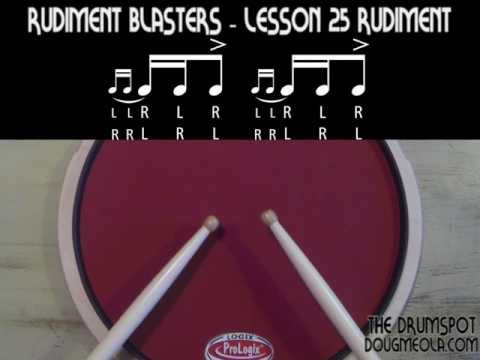 Lesson 25 Drum Rudiment - Canadian Drum Gear / CDG Drum Education Center
