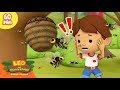 What NOT To Do With A Swarm Of Bees Hard Workers Leo The Wildlife Ranger Kids Cartoons