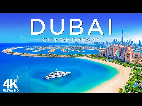 DUBAI CITYSCAPE WONDER 4K DRONE FOOTAGE | City of Dreams, Futuristic Skyline & Desert Meets Sea