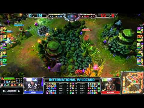 S3 International Wildcard Semifinal: Team Immunity vs GamingGear.eu Game 1 (21.08.2013)