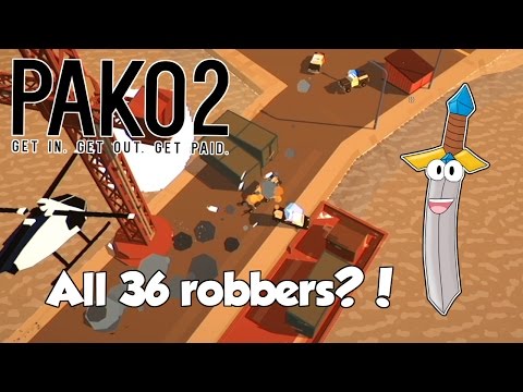 All 36 Robbers?! - Pako 2 #2 - Martin's Valley - All Robberies Strategy