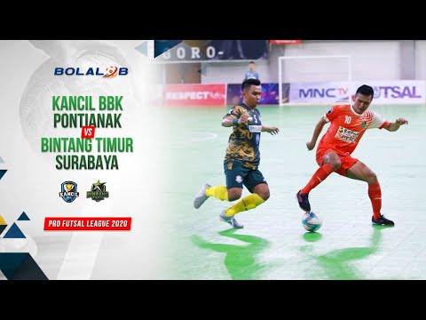 Kancil BBK Pontianak (2) vs (4) Bintang Timur Surabaya | Highlights Pro Futsal League 2020