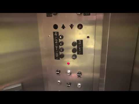 Vintage Westinghouse Traction Elevators in Downtown Durham, NC