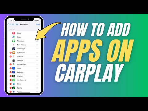 How to Add Apps to Apple CarPlay on your iPhone !