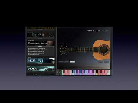 MG Soft Nylon Guitar for Kontakt Player - Walkthrough