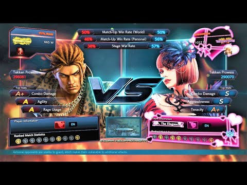 Anna Williams VS Eddy Gordo | Tekken 7 | Online Ranked Matches | Tekken 7 Gameplay 248