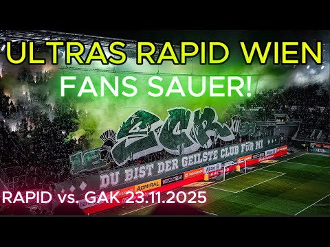 ULTRAS Rapid Wien | RAPID vs. GAK | 23.11.20.2025