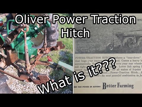 The Oliver Power Traction Hitch: Move over IH Fasthitch!