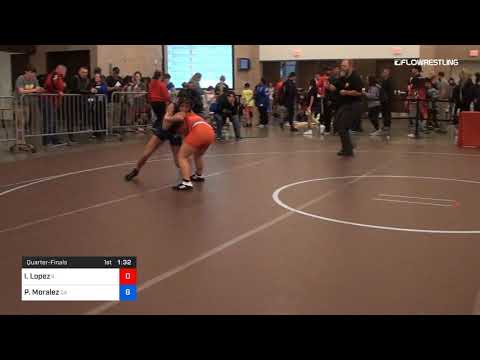 101 Lbs Quarterfinal Isabella Lopez Team Illinois Vs Paige Moralez Team California