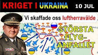 10 Jul: Ukraiarna SLÄPPER LÖS DESTRUKTIVA KRAFTER FRÅN AMERIKANSKA BOMBER | Kriget i Ukraina