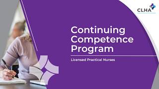 Continuing Competence Program for Alberta LPNs