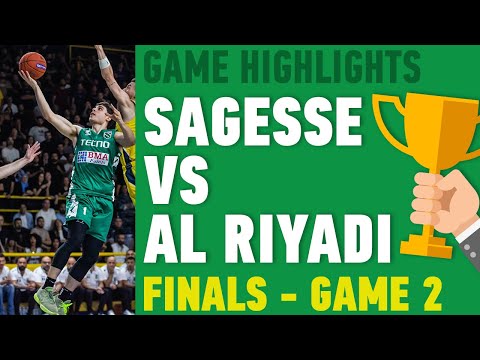 Highlights Sagesse vs Al-Riyadi - Finals - Game 2 - 15 May 2024
