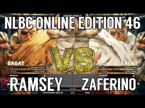 Street Fighter V Grand Final - Zaferino vs Ramsey @ NLBC Online Edition #46