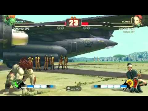 SF4 Cammy (EvilDrakeFang) vs Blanka G1 Championship Final