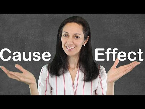 Linking Words of Cause & Effect - English Grammar Lesson