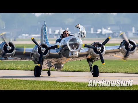 Oshkosh Departures (Bally's Bomber!) - Sunday Part 1 - EAA AirVenture Oshkosh 2021