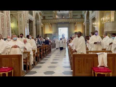 Ordinazione diaconale alla chiesa della Madonna miracolosa di Taggia