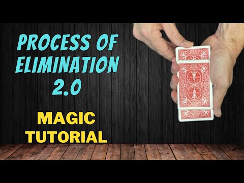 Process Of Elimination 2.0 - Magic Card Trick Tutorial
