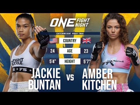 Jackie Buntan vs Amber Kitchen full fight