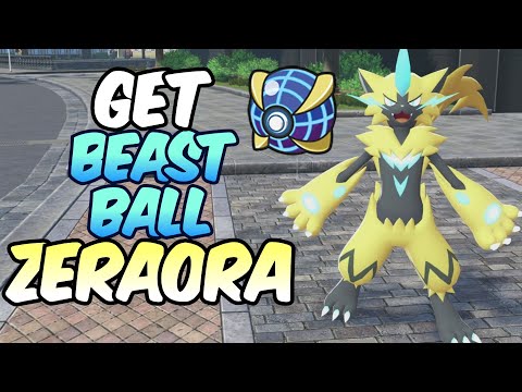 Hol dir jetzt Zeraora mit Bestienball in Pokémon Legends ZA!