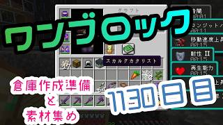 【１１３０日目】ワンブロックでハードコアな世界を生き残る
