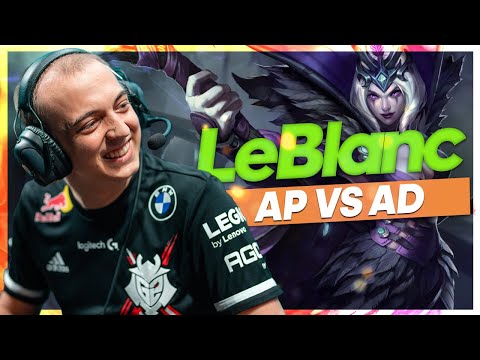 Is AP LeBlanc BETTER Than AD LeBlanc ? | G2 Caps