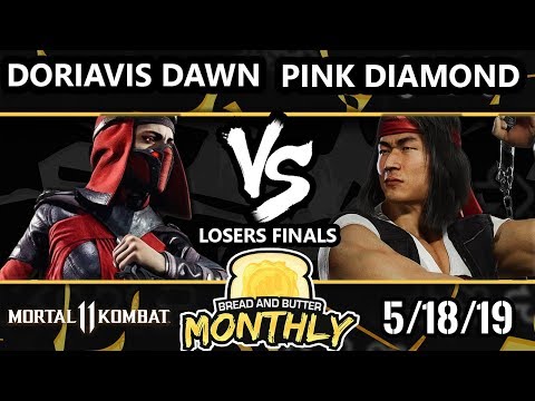 BnB 12 Mortal Kombat 11 - Pink Diamond (Liu Kang) Vs. Doriavis Dawn (Skarlet) - MK 11 Losers Finals