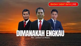 Download lagu LIVE🔴IBADAH SABAT RAYA | Dimanakah Engkau Pdt. Lambertus Mbaku Episode 321 mp3