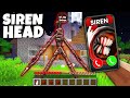 Return of Siren Head in Minecraft calling to mobs - minecraft scooby craft